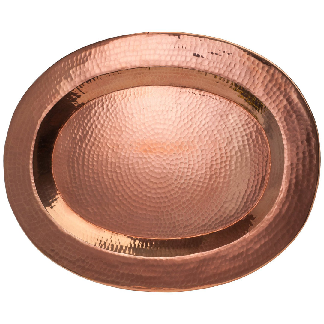 Copper Thessaly Oval Platter Sertodo Copper 