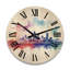 Horloge murale en bois massif Parilee-1602379739