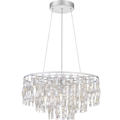 Lustre simple à 6 lumières Tudor City