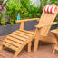 Repose-pieds Garden Furniture, toutes saisons - brun