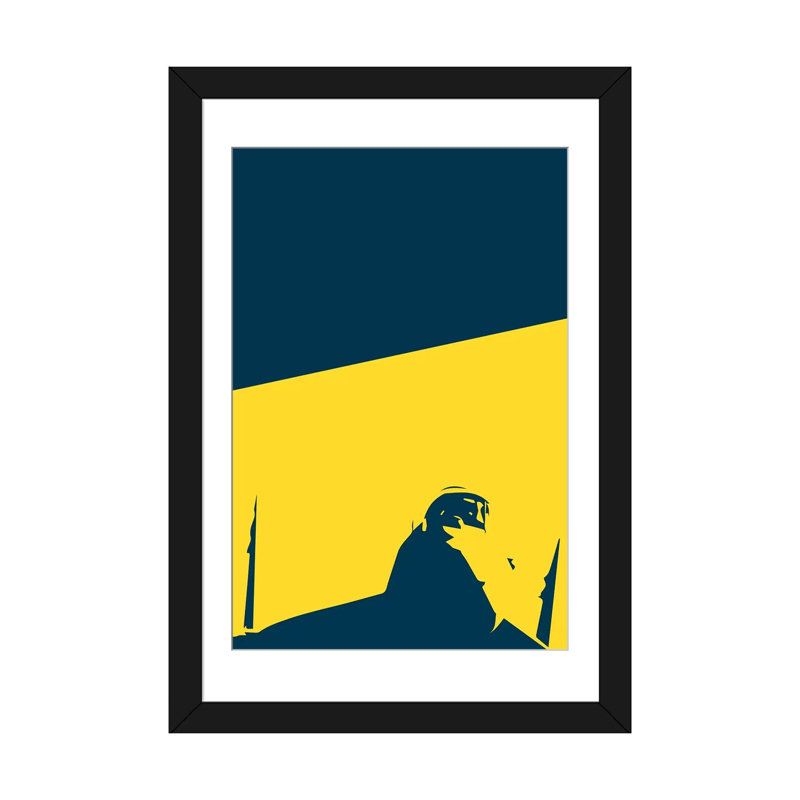 « f-18 » par 08, reproduction d’impression sur toile, H 32 po x l 24 po x P 1 po, Papier beaux-arts encadré noir, Blanc