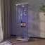 Vitrine moderne en verre avec lumières DEL-84323257