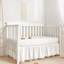 Jupe de lit de bébé pour fille