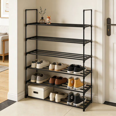 Range-chaussures 24 paires 6 couches