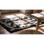 Antique American Hooked Rug American Black 1920s