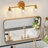 3-Light Dimmable Bathroom Vanity Light, Modern Light Fixtures with  with Clear Glass Shades (3 B11 Bulbs Included)-1977788860