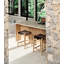 Tabouret de bar sans dossier Chontales-1930077174-1930077175