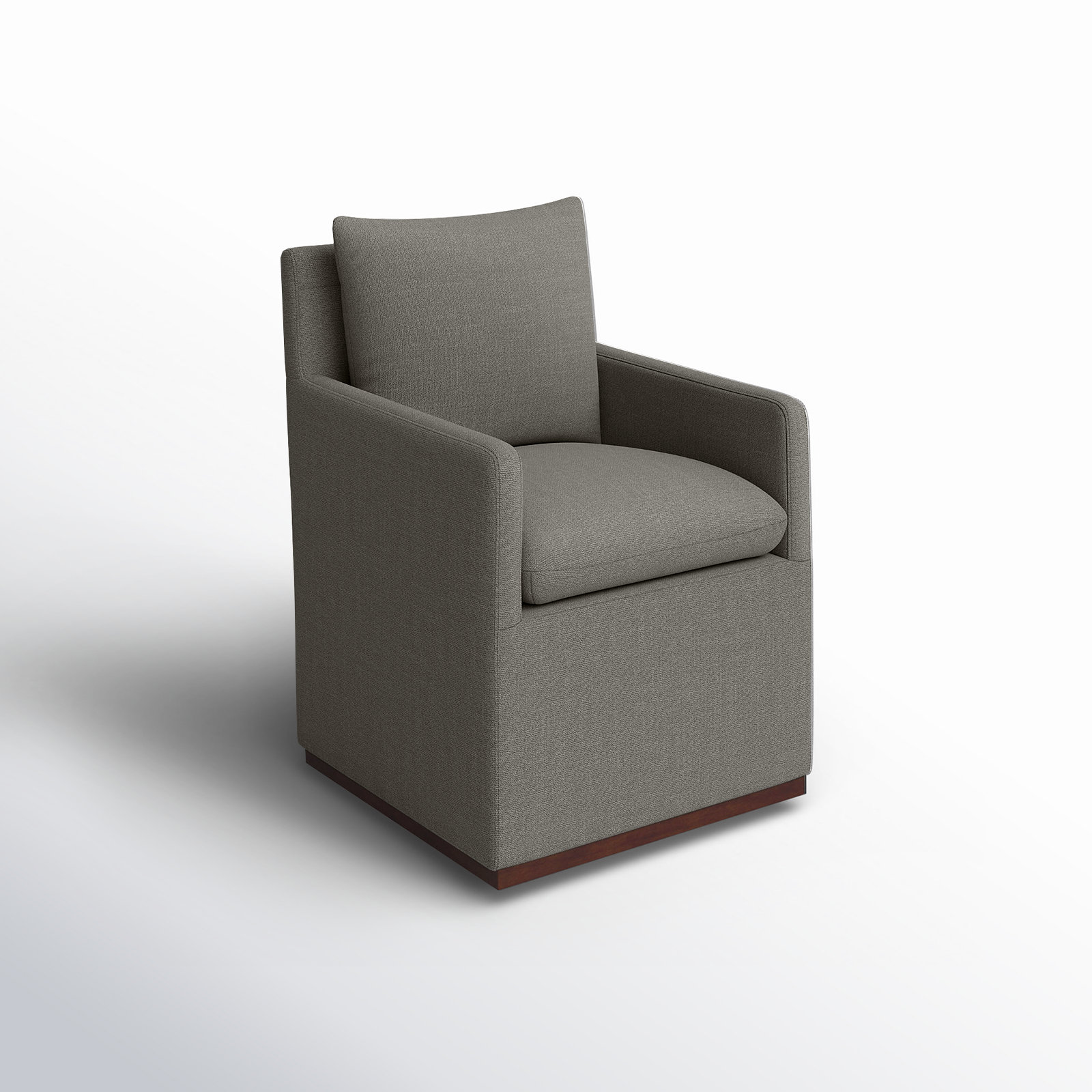 Bobbi Dining Armchair, Effie Flint Performance Linen
