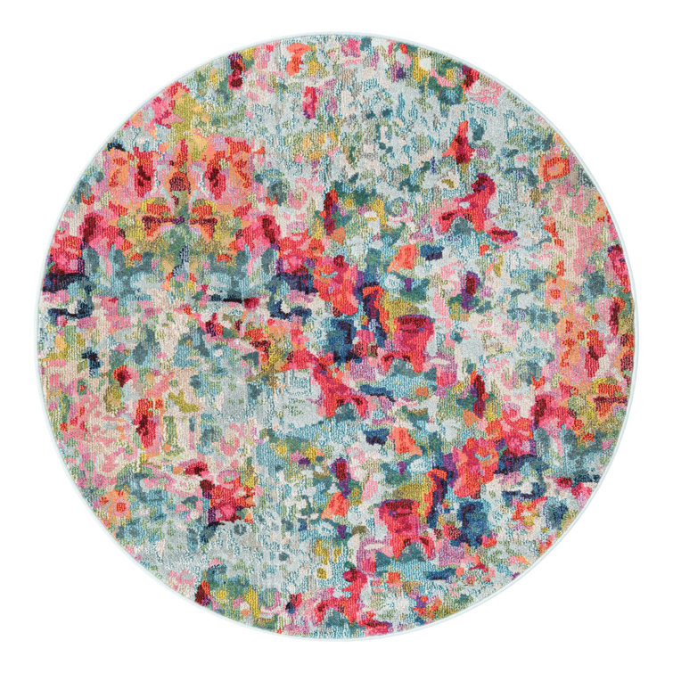 Hashimoto Washable Abstract Indoor Rug