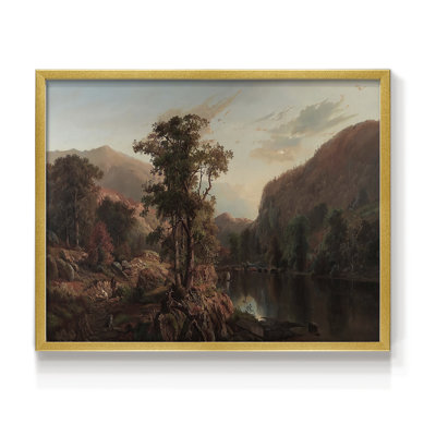 Vintage Landscapes-CCLXXVII -Framed Print - Restickable
