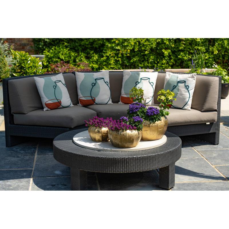 Meansville Metal Pot Planter, 17cm H x 31cm W x 24cm D