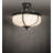 Stringham Glass Semi Flush Mount