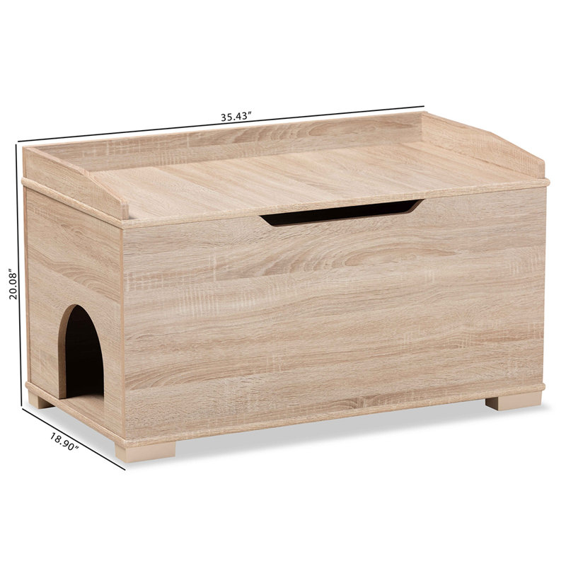 Enceinte de litière Brentley, Chêne Hana
