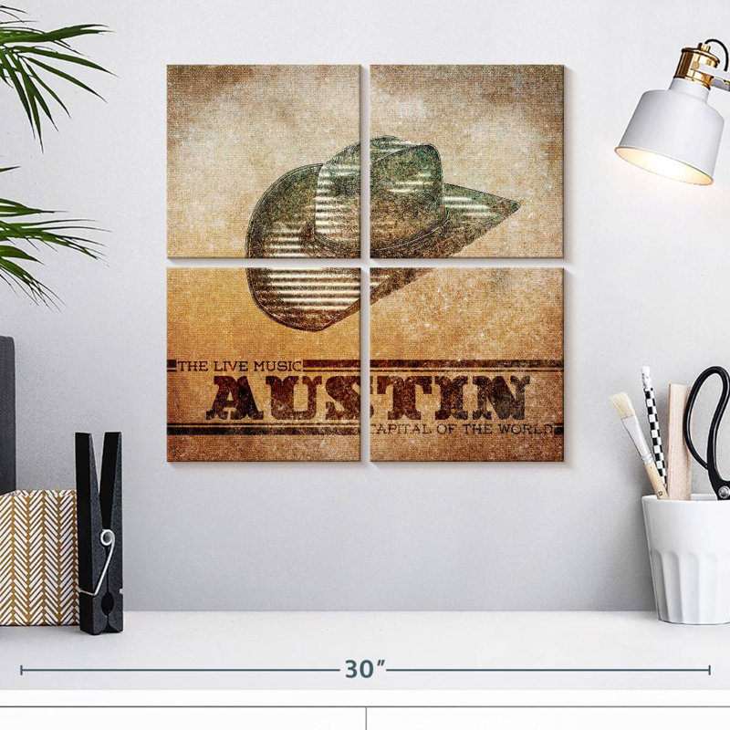 Lelar Cowboy Austin, 18'' H x 18'' W