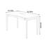 Cherry Wood Curved Tabletop Drawer Writing Desk-1337871646