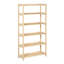 Bibliothèque à 5 tablettes - Non-assemblé