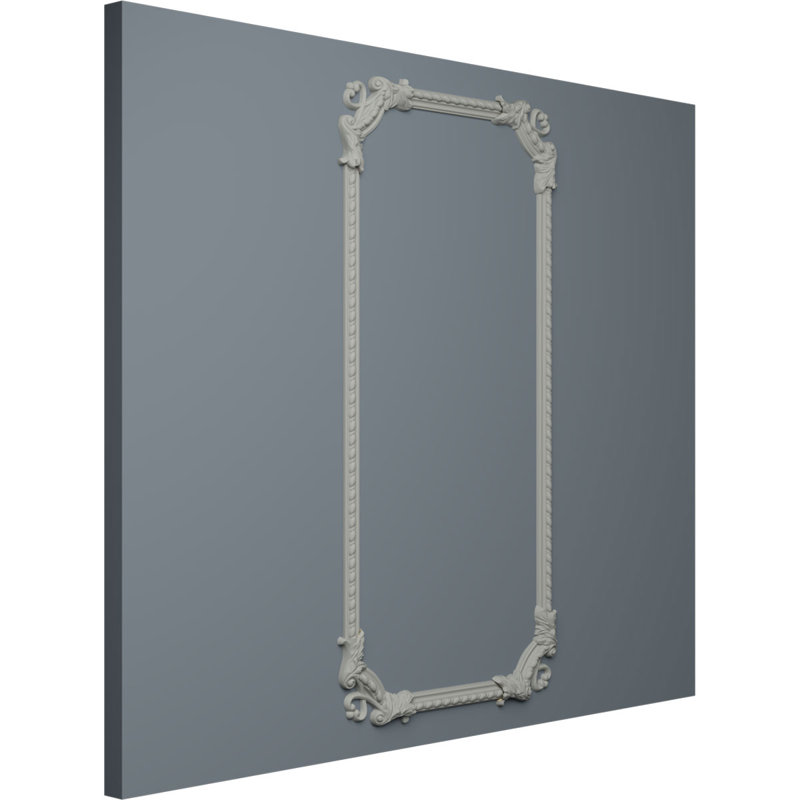Ensemble de moulures pour panneau Devon, L 31 po x H 62 po, Simple