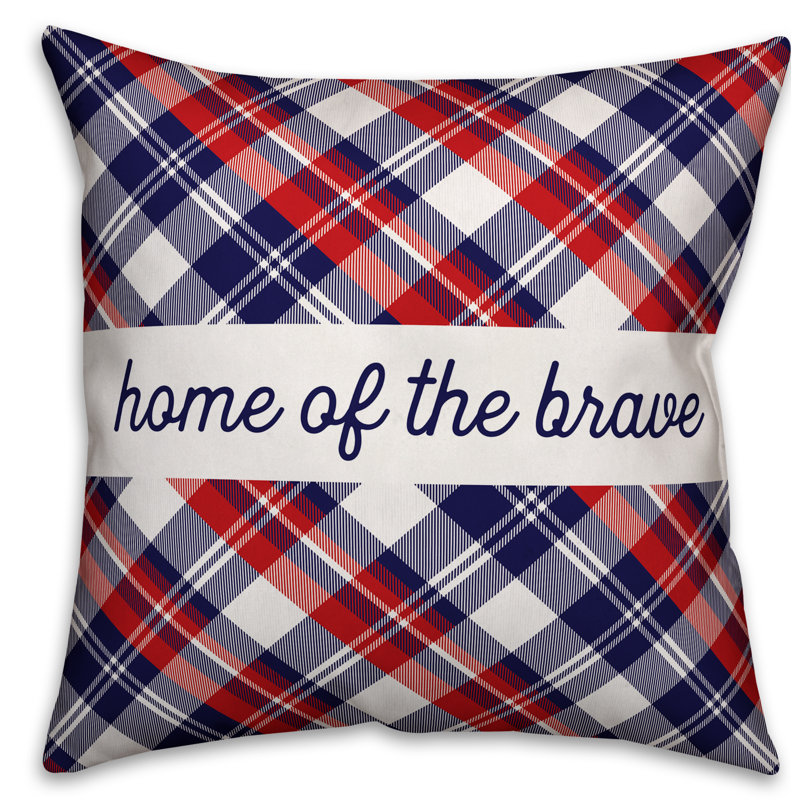  Coussin Land of the Free, Intérieur / extérieur