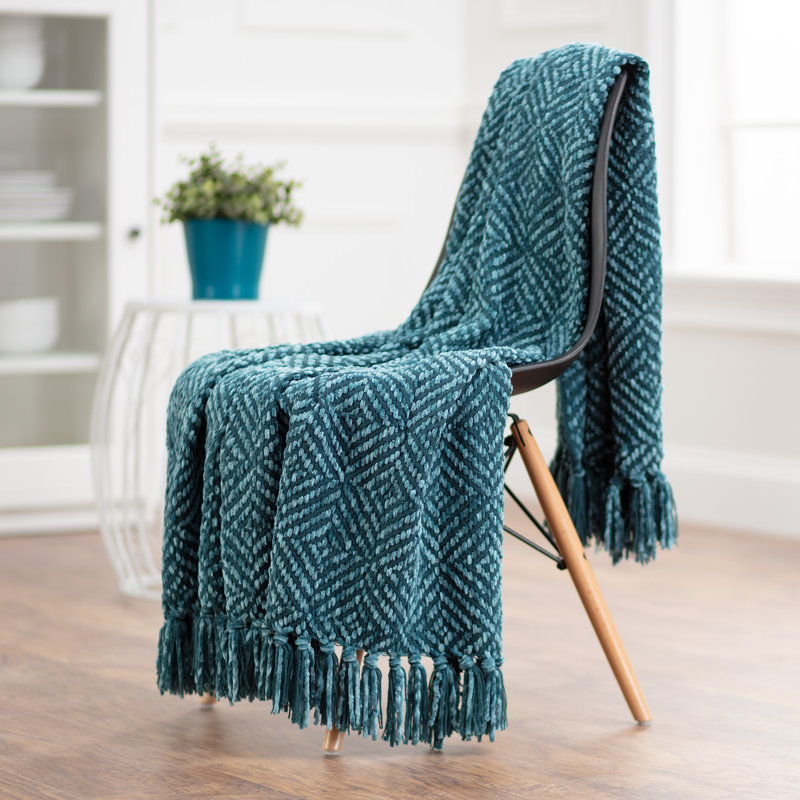Throw, Teal