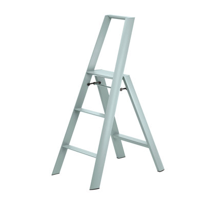 3 - Step Aluminum Lightweight Folding Ladder Step Stool