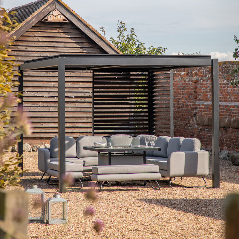 Lasana 3m x 4m Aluminum Pergola