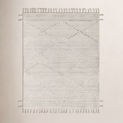 Hanna Hand Knotted Geometric Indoor Rug