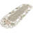 Georgiana Gold Daisy Fleur Latte Green Table Runner-1884796783