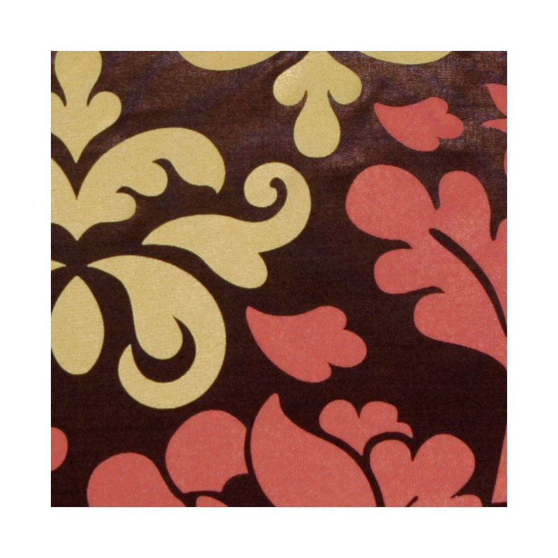 Coussin Bohemian, Brun / rouge / ocre