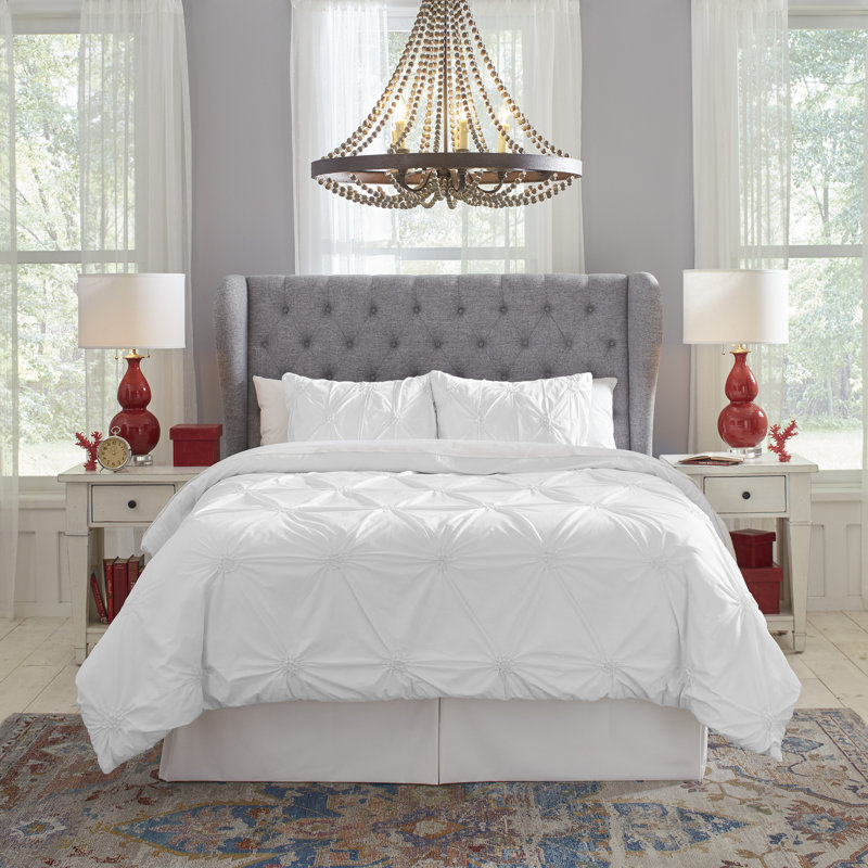Ensemble de housse de couette, Aigue-marine, Housse de couette simple / euro