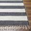 Tapis rayé en coton tissé à plat à la main Anayah-1442046809