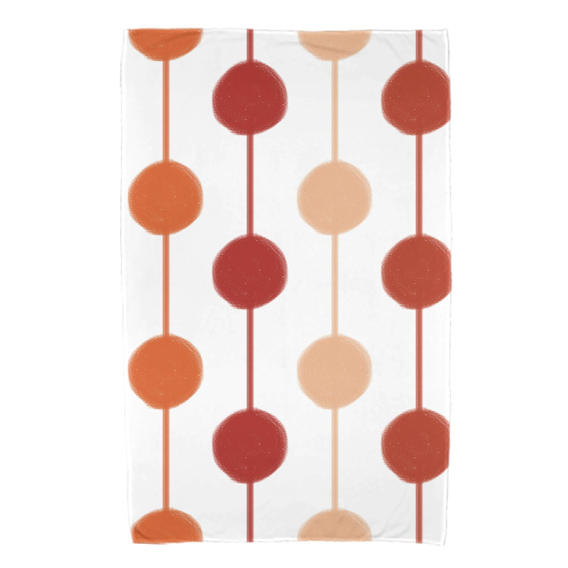 Serviette de bain Cersei, Orange