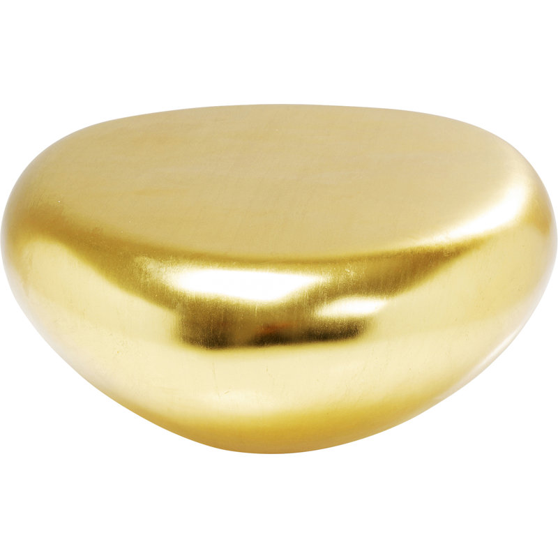 Pebble Block Coffee Table, Gold