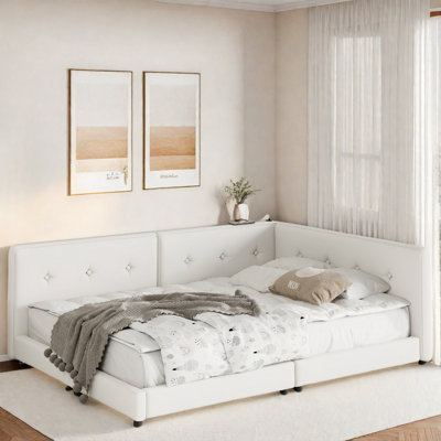 Modern Upholstered Platform Bed With Usb Ports by Latitude Run