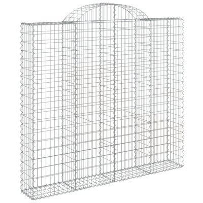 Avaiah Silver Metal Fence Panels Included