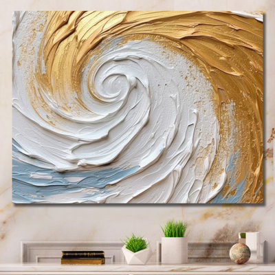 " Gold Eternal Swirl II "