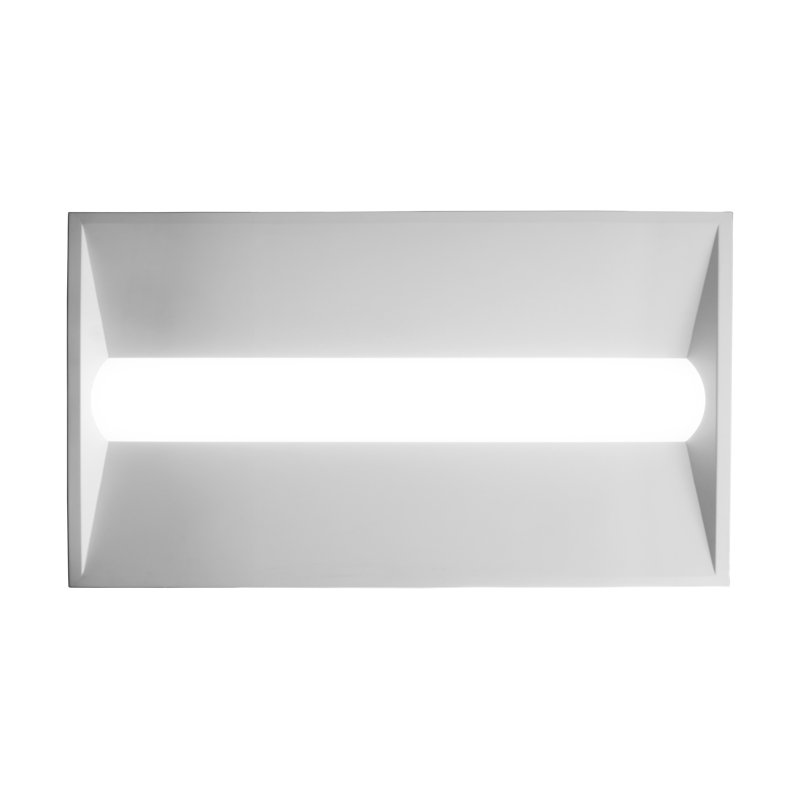 Dimmable Rectangle Troffer Ceiling Light
