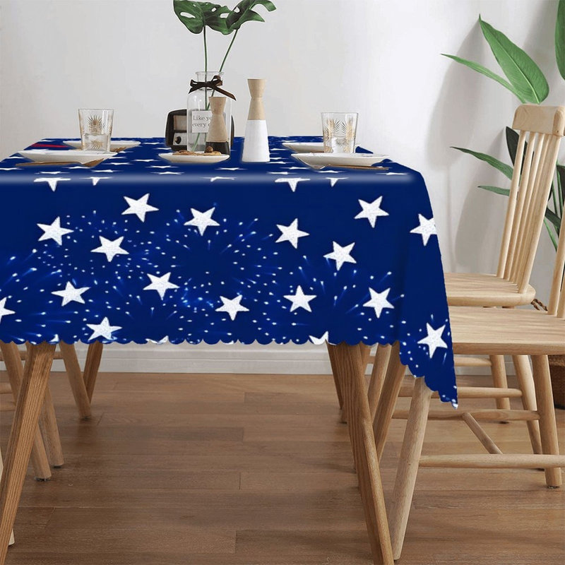 Couvre-table festonné American Star