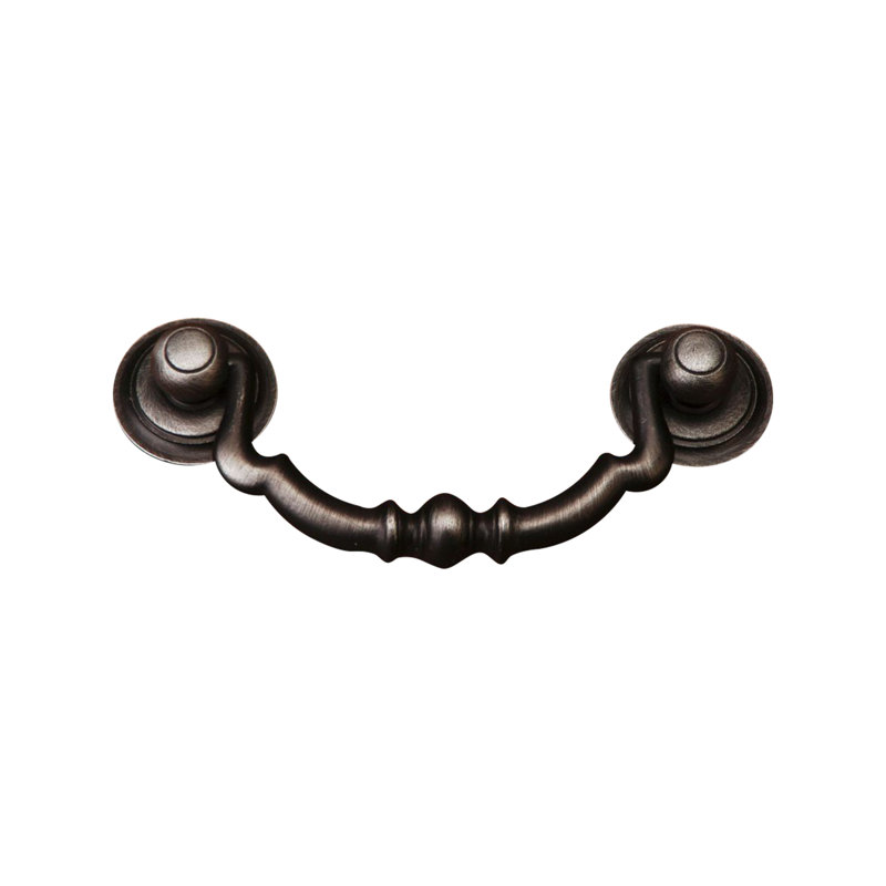 CP Series 3" Center to Center Drop Handle, Distressed Nickel