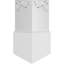 Colonne de charpente moyenne carrée non effilée Craftsman-71081410