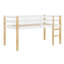 Structure de lit mezzanine simple avec échelle