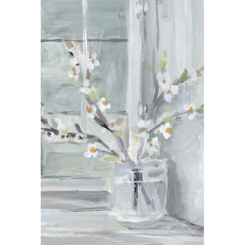 Spring Sunlight II by Annie Warren - Painting, 46 cm H x 30 cm W, Wrapped Canvas