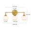 Dimmable Bathroom Wall Light with White Glass Shades-676788468-676788467-676788469