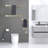 10 - Piece Bathroom Hardware Set-93687823