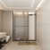 30 - 60 In.W X 72 In.H Shower Sliding Door Walk-In Shower Screen Dual Usage