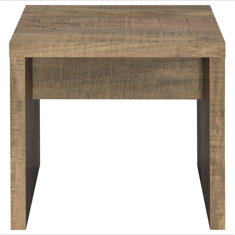 Table de bout en bois d'ingénierie Brianna