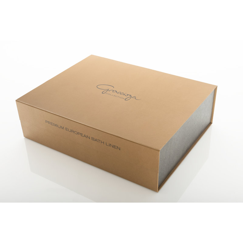 Peignoir à gaufres de coton 100% Gilmer, Grand, Blanc