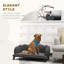 Velvet Dog Couch With Foam Cushion For Pets-887628153