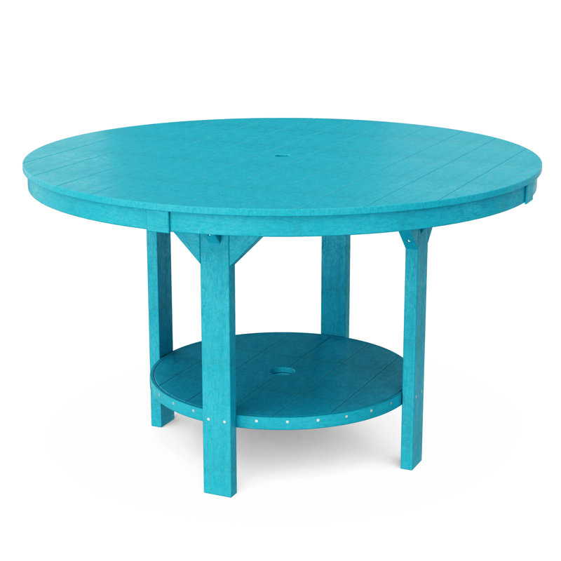 Ensemble de comptoir de pub 7 pièces 60 po Heritage, Bleu Aruba