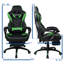 Fauteuil inclinable et pivotant ergonomique en cuir synthétique RAYS-41302461
