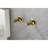 6 Piece Brass Bathroom Towel Rack Set Wall Mount-116430217